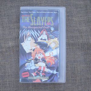 The Slayers Next Unexpected End? VHS tape English